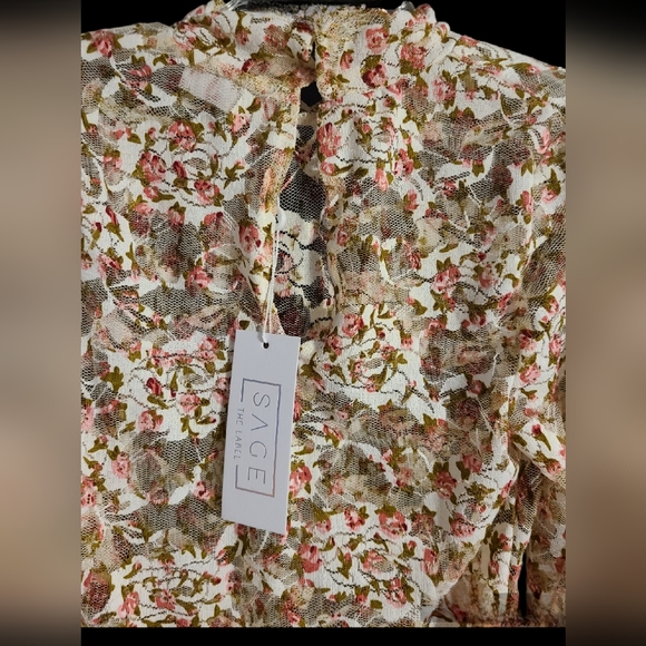 NWT Sage the label cream bodysuit - Picture 5 of 11